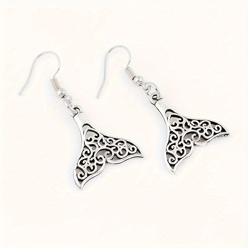 Women's Marine Fishtail Stud Earrings
